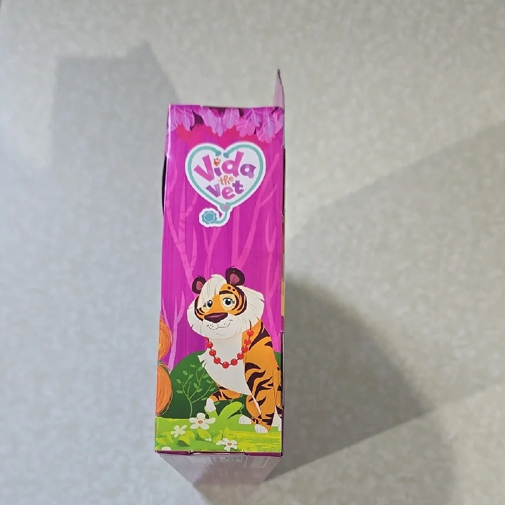 Purple Doll & Accessories Set‎ with Vibrant Packaging